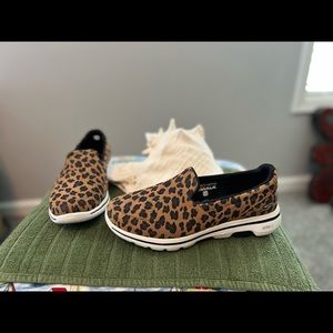 Cheetah Print Sckechers